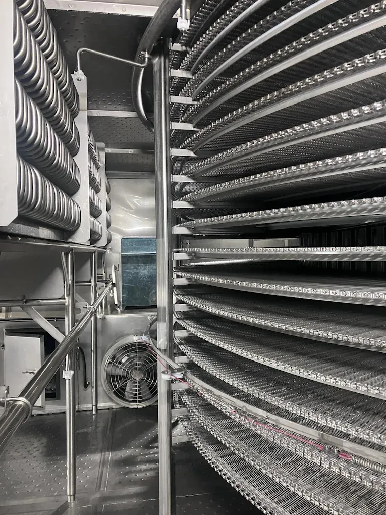 Industrial freezer equipment
